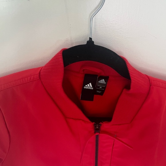 Adidas fleece lined Track Bomber Jacket - Picture 10 of 16